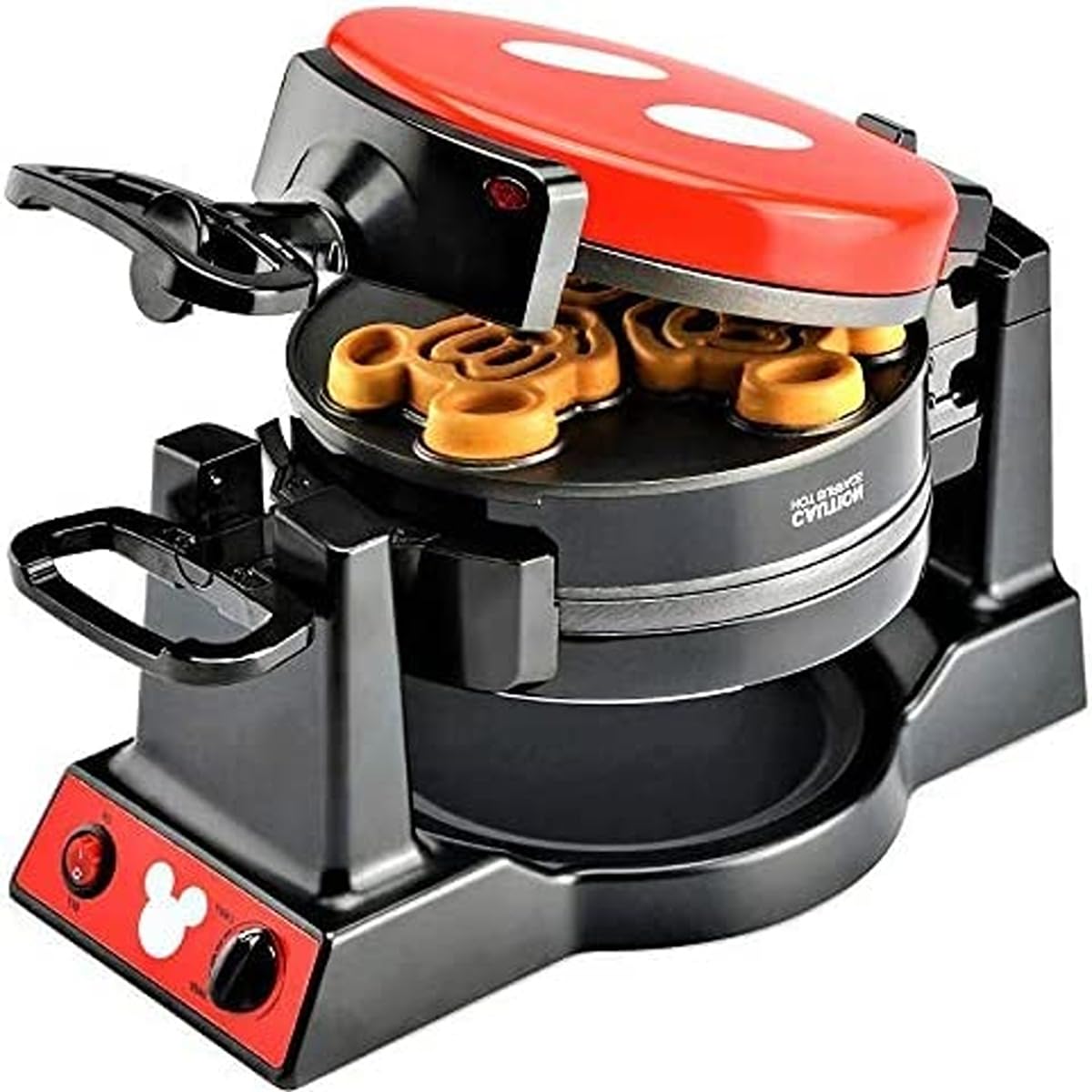 Amazon.com: Disney Mickey Mouse MIC-62 Double Flip Waffle Maker by